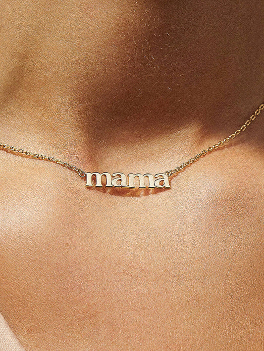 Mother's Day 18K Gold Non-Tarnish Necklace Flânerie by MAIQ