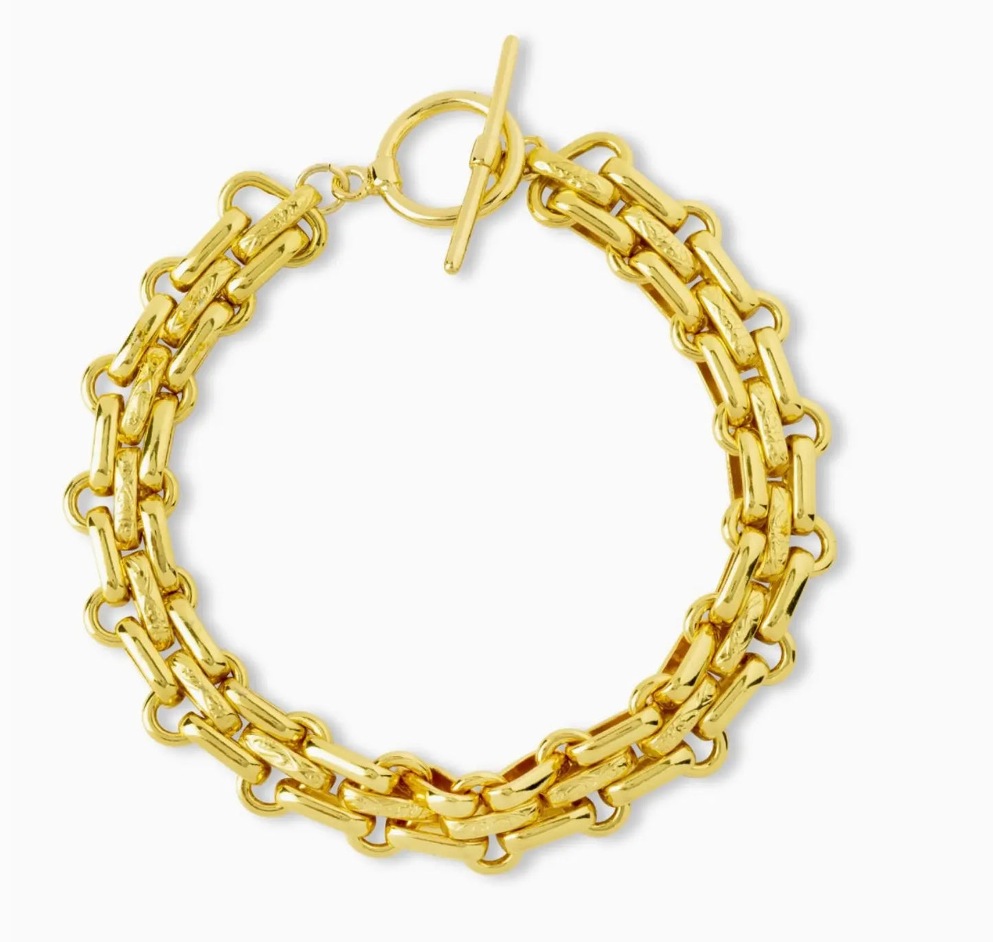 Saffron Gold Chain Bracelet COPPOLA