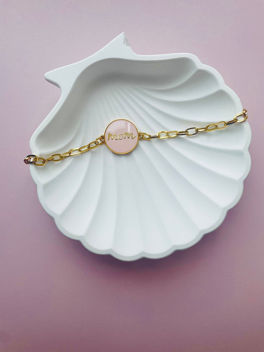 Mom Heart Chain Bracelet COPPOLA