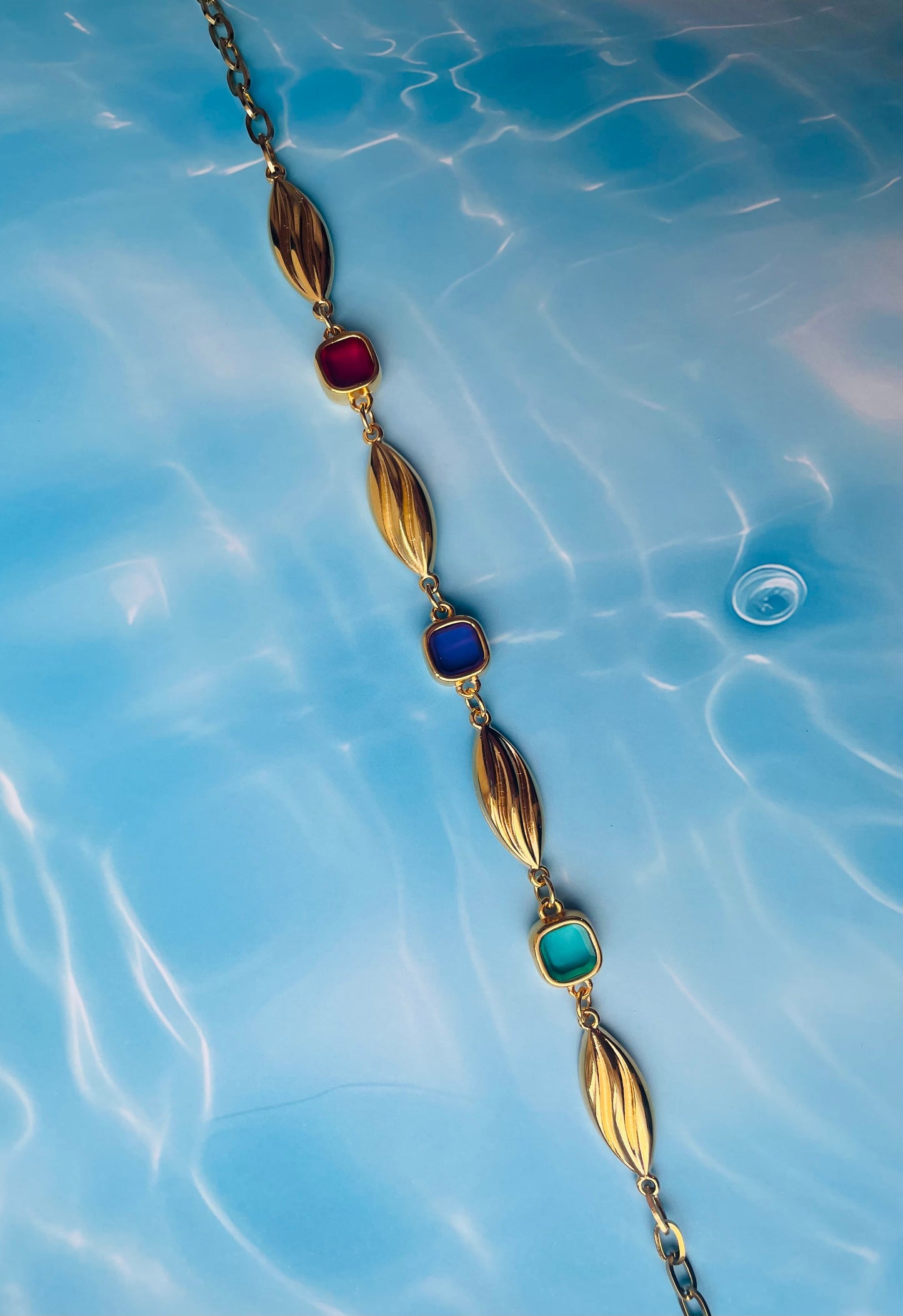 Greece Multi Colour Gemstone Necklace COPPOLA