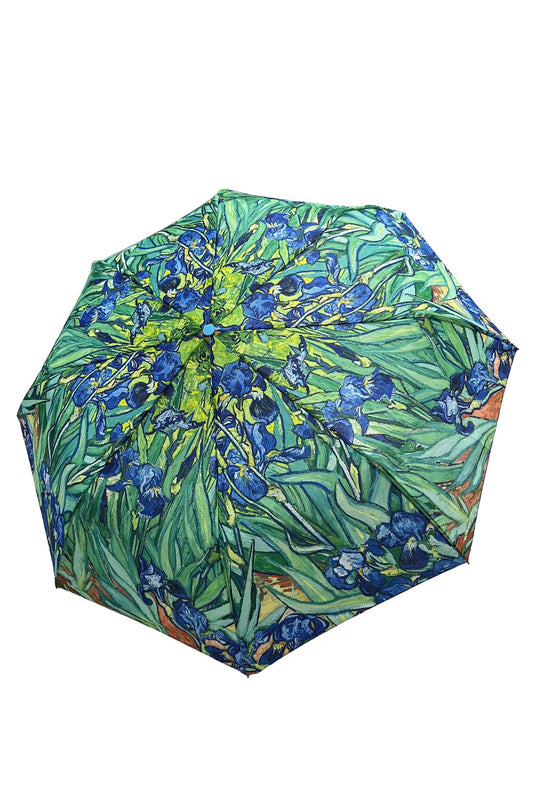 Van Gogh Irises Print Umbrella (Short) Fashion Scarf World