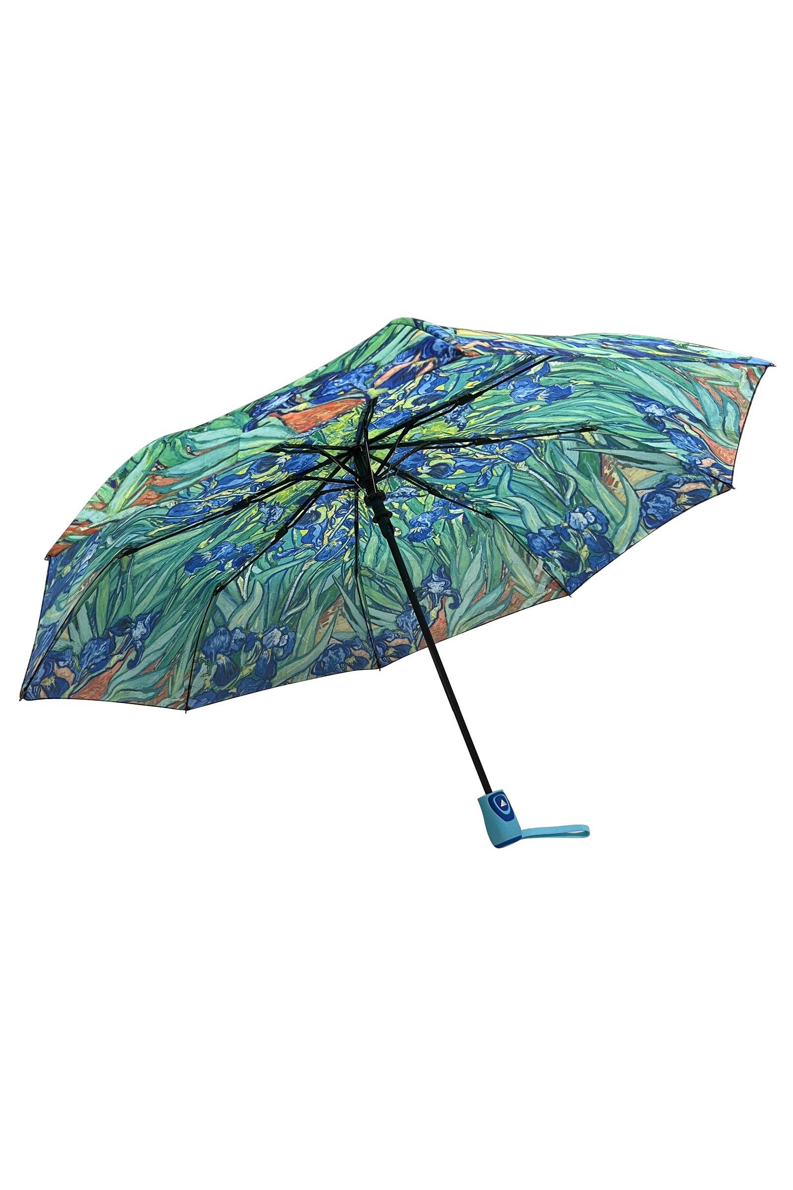 Van Gogh Irises Print Umbrella (Short) Fashion Scarf World