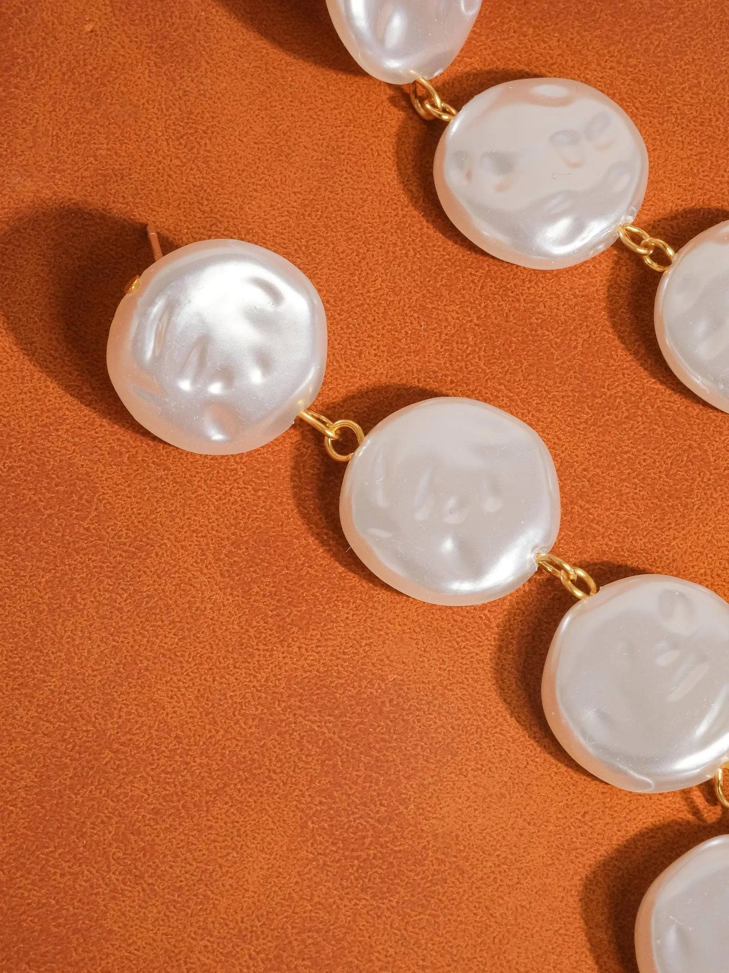 Héloïse 18K Non-Tarnish Pearl Drop Earring Flânerie by MAIQ