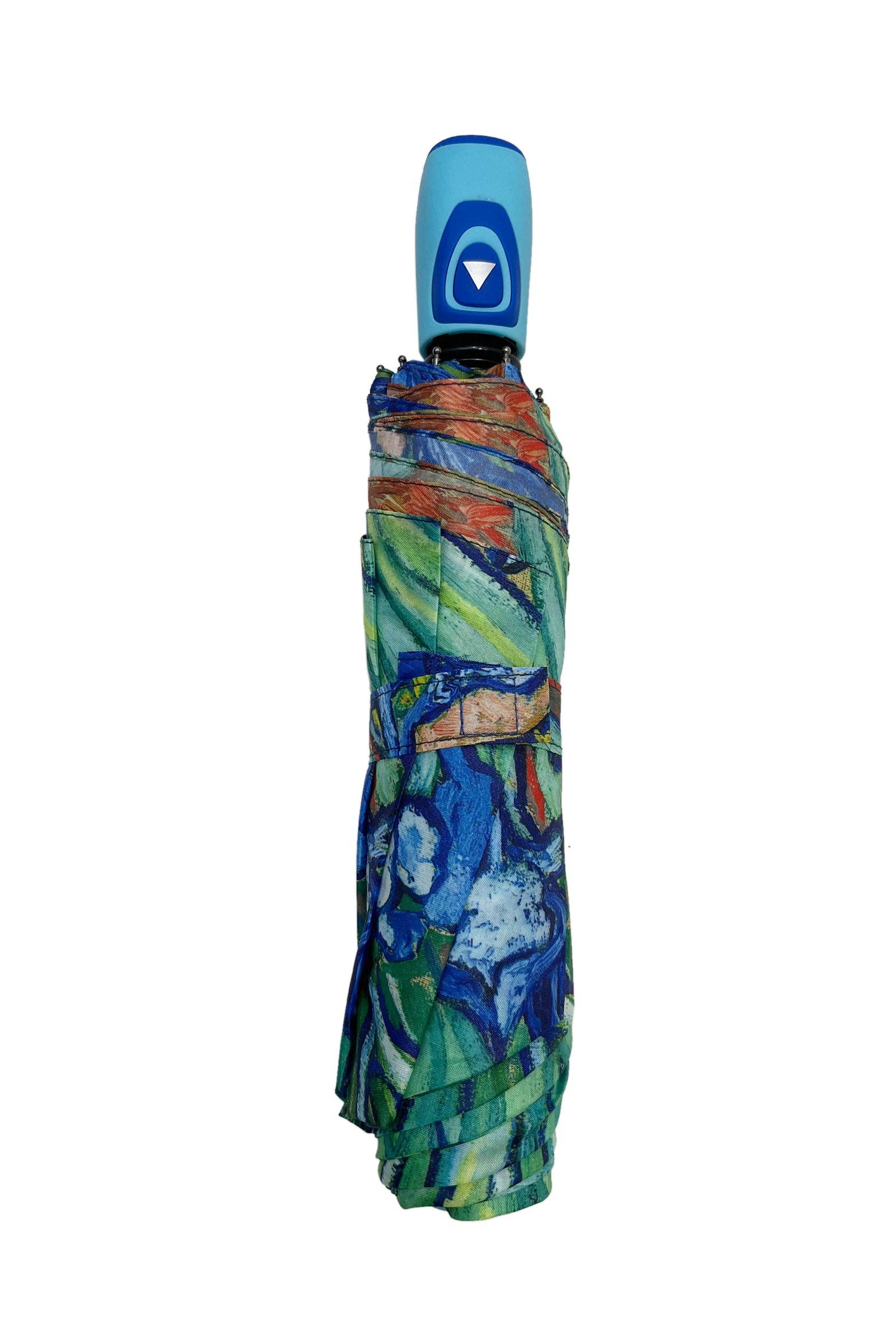 Van Gogh Irises Print Umbrella (Short) Fashion Scarf World