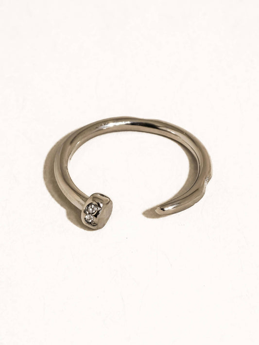 Vexa 18K Gold Non-Tarnish Wrap Around Nail Ring Flânerie by MAIQ