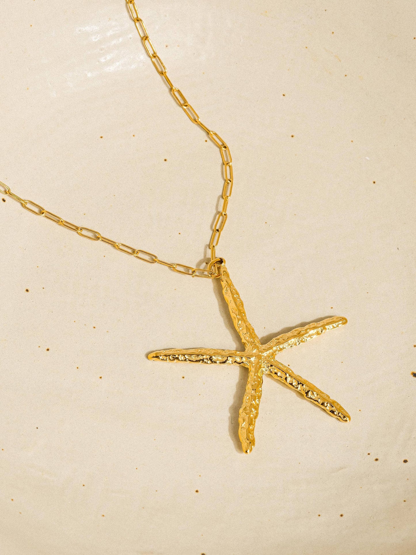 Suki 18K Gold Non-Tarnish Statement Star Necklace Flânerie by MAIQ