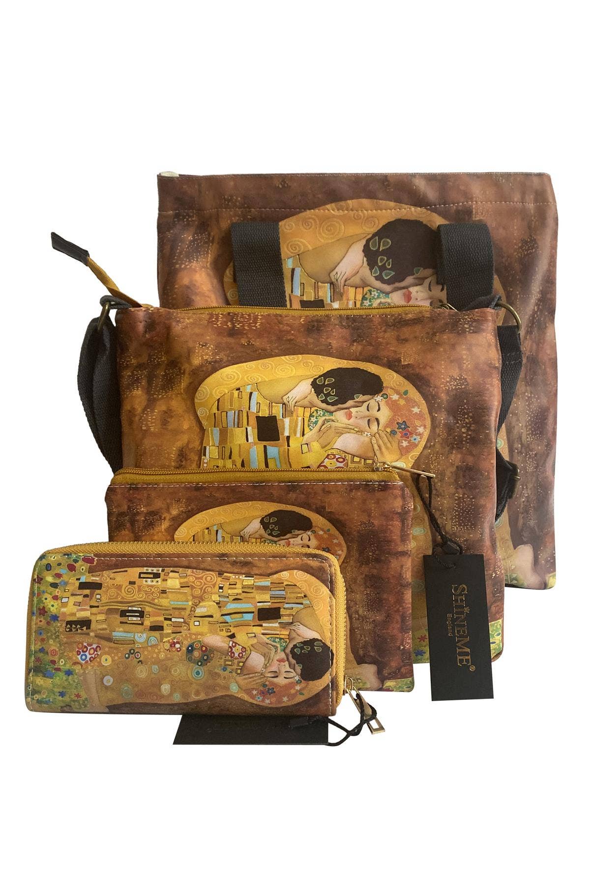 Klimt The Kiss Print - Shopper Fashion Scarf World