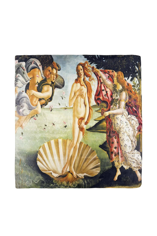 Botticelli 'The Birth of Venus' Silk Square Scarf Fashion Scarf World