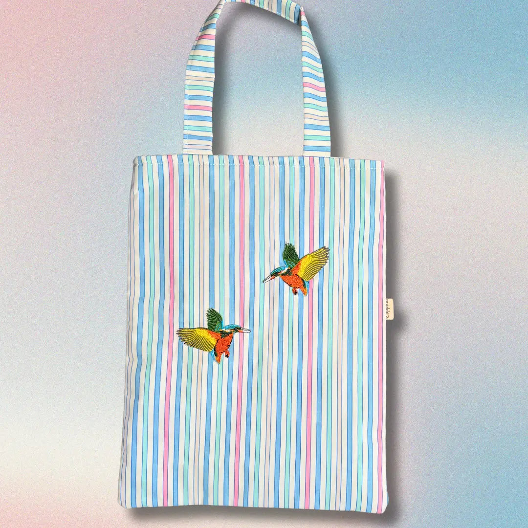Vintage hummingbird Pastel Shopper Bag COPPOLA