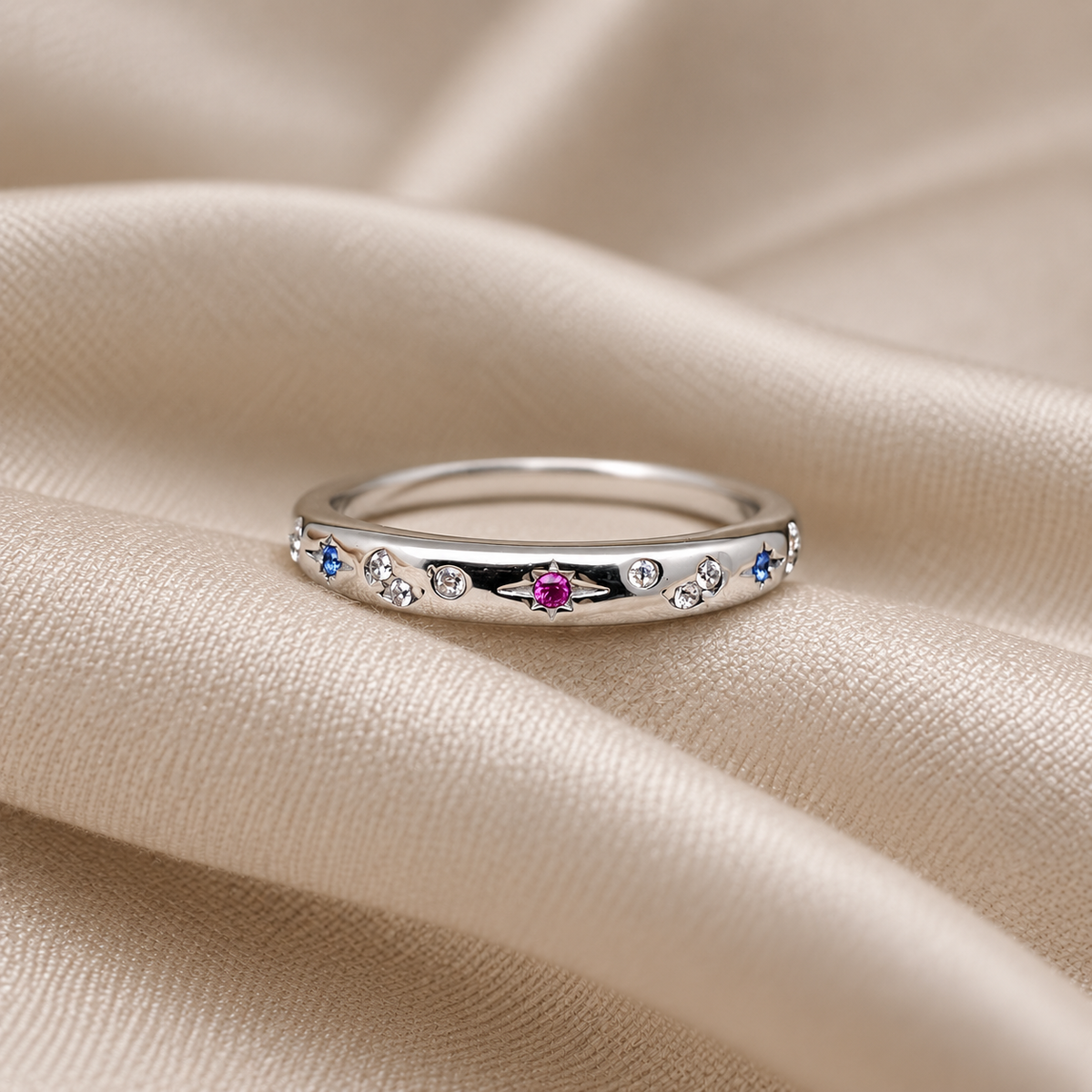 Celestian Silver Ring Mio Queena
