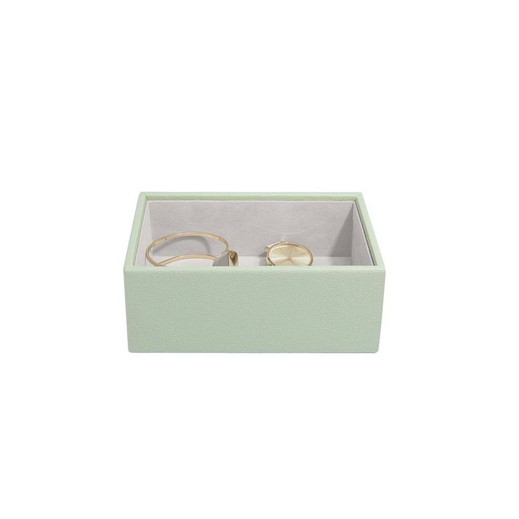 Sage Green Mini Jewellery Box Stackers