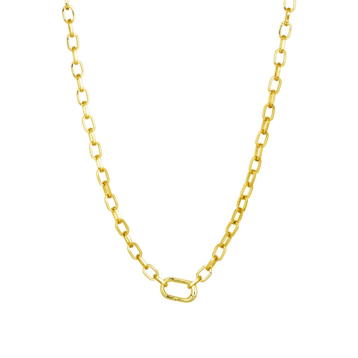 Gold Bardot Chain Necklace Ashiana London