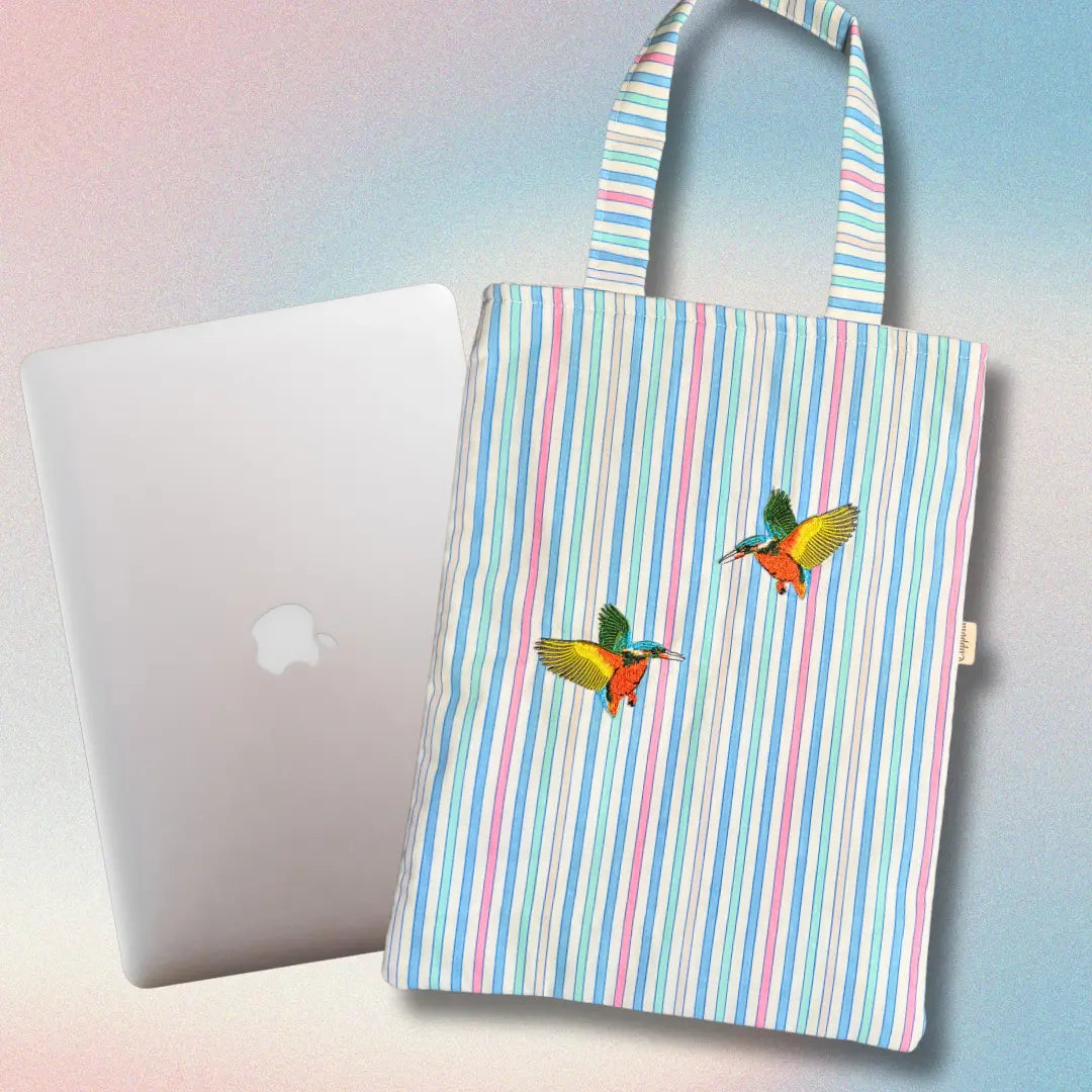 Vintage hummingbird Pastel Shopper Bag COPPOLA