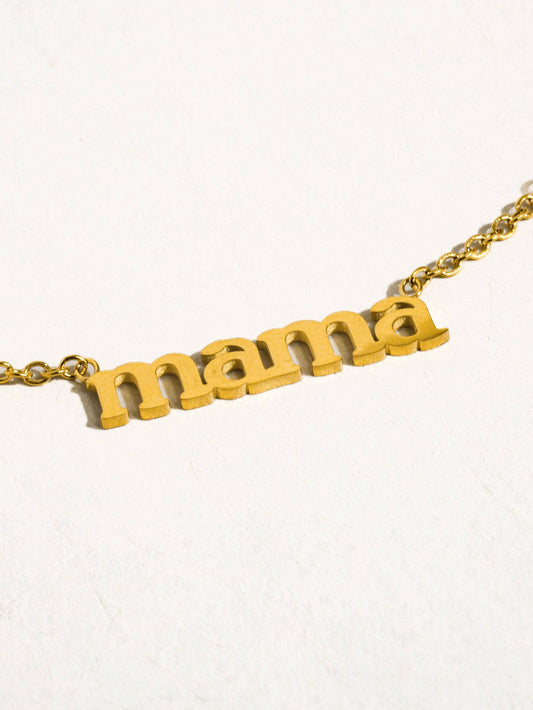 Mother's Day 18K Gold Non-Tarnish Necklace Flânerie by MAIQ