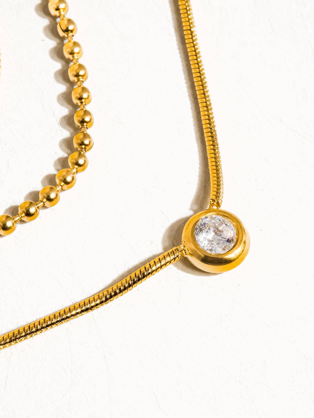 Paulette 18K Gold Chain Necklace Flânerie by MAIQ