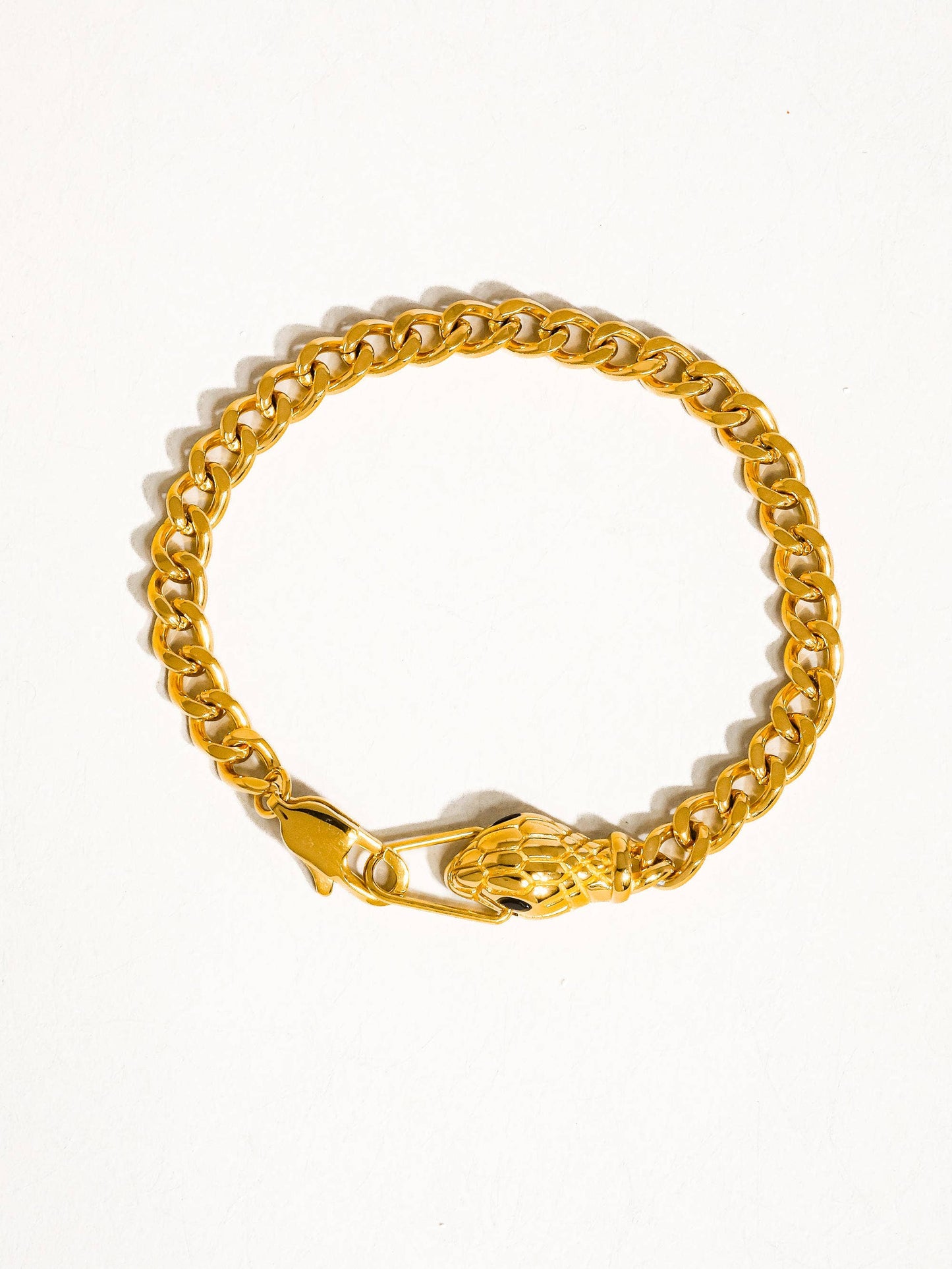 Habu 18K Gold Non-Tarnish Serpent Bracelet Flânerie by MAIQ