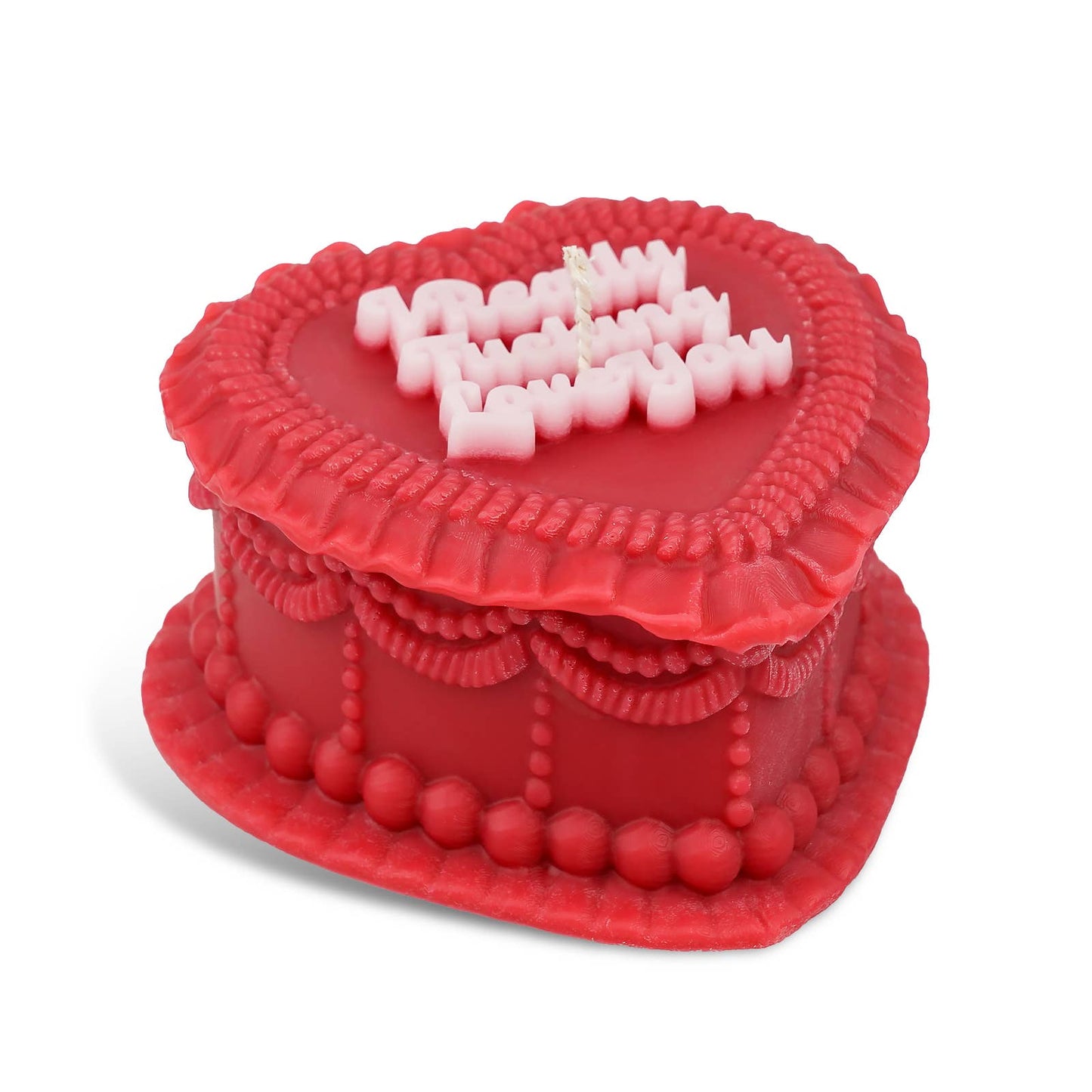 I Really Fucking Love You Heart Candle (Valentine's Day, funny cake candle) FUN CLUB