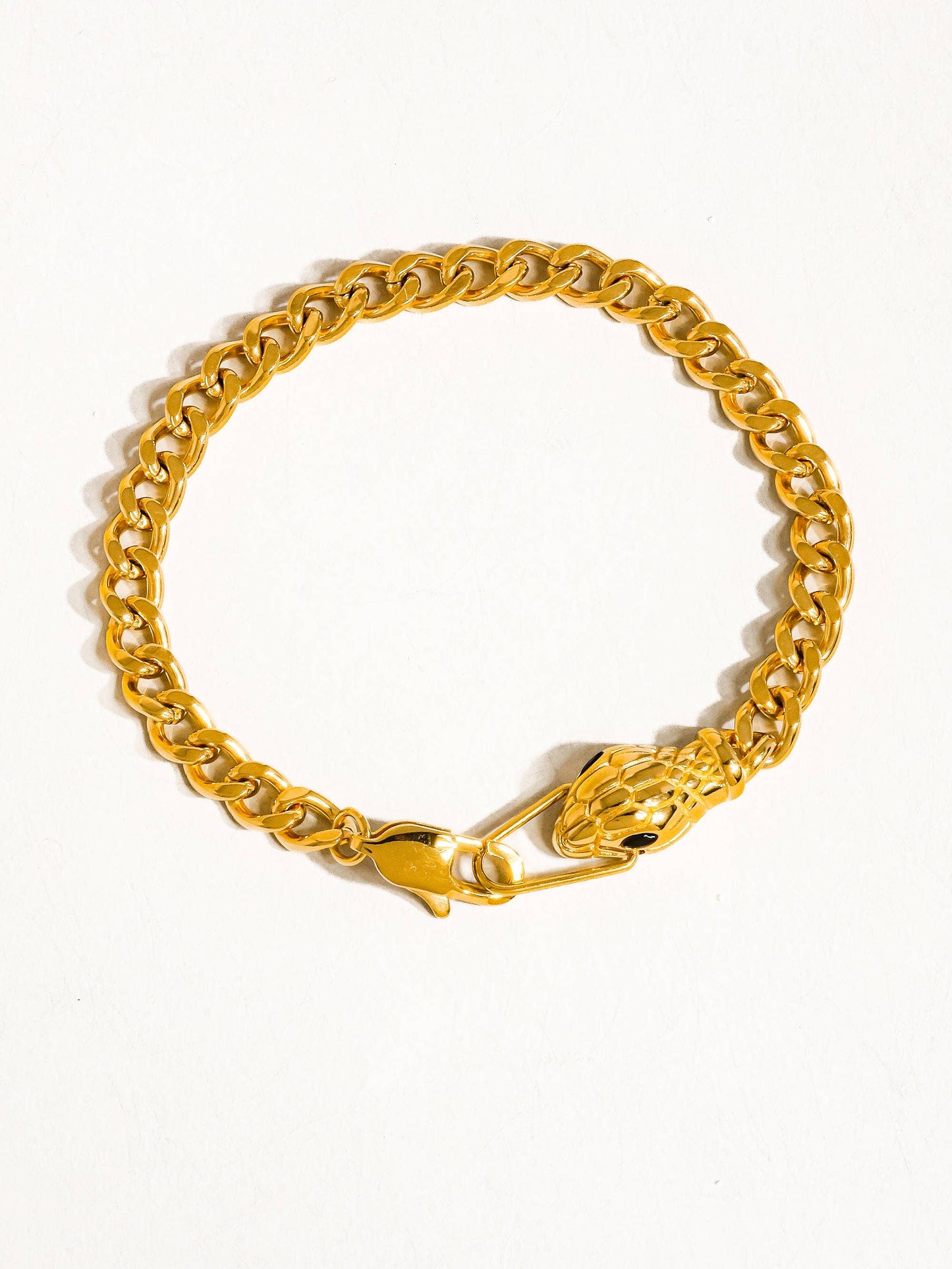 Habu 18K Gold Non-Tarnish Serpent Bracelet Flânerie by MAIQ